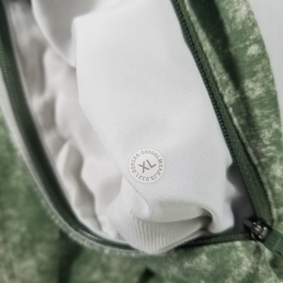 Lululemon ABC Jogger Pants Stretch Mens XL Green Tie Dye Performance Read Des! - Picture 8 of 11